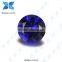 Hot sale semi precious stone round brilliance cut synthetic blue112# spinel for wholesale