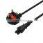 SIPU high quality UK power cord for computer wholesale power extension cable best price ac power cord