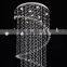 SAC103 Crystal Spiral Chandelier /clean crystal chandelier for wedding, home center pieces