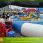 Lake inflatable water games for adults/crazy water games equipment