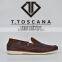 Light Weight Genuine Leather Driving Italy Men Casual Shoes