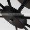 modern lighting black color fabric lamp shade ceiling light