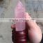 Wholesale nature wonderful rose crystal point/wand for home decoration