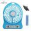 2015 Portable USB / Li-on Battery Powered Mini Fan with Wind Third Gear Adjustment