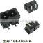 IEC 320 C8 2 pin AC power industrial inlet electrical socket BX-180-F