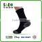black&white free knitting heel and toe body is solid black socks