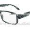 grey square frame contemporary style spring reading glasses