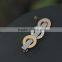 Trendy jewellery necklace set artificial bridal simple jewellery set