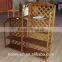 excellent foldable bamboo shelf for home decoration