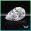Hot Sale Artificial CZ Gemstones Wholesale 6*8 White Heat Pear Cut Loose Cubic Zircon Price Free Samples