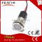 19mm mounting hole 12v metal LED lift indicator lamp with cable leading