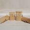 Single bottle essential oil packaging natural wooden cylinder box