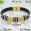 Fashion new gold black men bracelet 2016