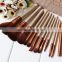 Hot !!! Good quality 12pcs naked3 series wooden handle synthetic hair cosmetics makeup brush set private label makeup brushes