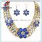 No.1 yiwu & ningbo exporting commission agent wanted fashion luxury costume heavy african jewelry sets necklace set