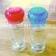 Clear Plastic spice grinder/pepper mill with plastic lid