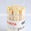 Disposable eco-friendly natural bamboo fruit forks