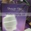 Plastic cheap cover shower water filter chlorine remove and odor reduction water filter