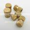 Factory wholesale m3/m4/m5 brass inside/outside knurled nut part