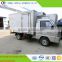 4x2 2 axles 5 tons mini refrigerated van truck for food delivery transportation