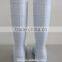 pure white 2017 ankle gumboots,pvc safety shoes,cheap work boots