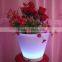 lifttime more than 2years Lithium ion battery operate LED illuminate flower pot