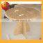 Garden marble top wood dining table for outdoor furniture