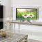 E361 Living Room Furniture Modern Design Marble Stainless Steel TV Cabinet Design 2016