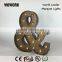 alphabet letter christmas waterproof light up letters