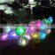 Wholesale flashing color changing led illuminated flower vase