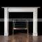 New product contemporary indoor home decorationstone white marble fireplace