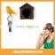 Plastic House Shaped Keychain