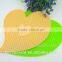 FDA Hight quality heart shape silicone mats