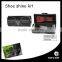 black shoe polish PU leather travel shoe care kit