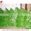 Large artificial PU malin leaf for giant flower decoration