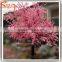 Factory hot sale fake artificial silk cherry blossom trees plastic flower cherry blossom for wedding decoration