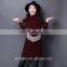 2017 fashion plain hand knitted sweater women cashmere sweater