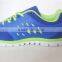 Blue upper elegant green decoration EVA tennis shoes mens