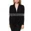 latest western ladies new model oversized cross asymmetric drape blouse