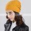 2015 womens plaid pattern wine color cuff headwear