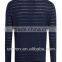 2014 Hot Sale Men's Horizontal Stripes Pattern Jacquard Pullover Sweater