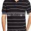 Made in China 100% cotton custom stripe polo shirt