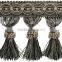 Top grade Best-Selling cotton curtain tassel fringe