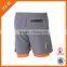 Running sport shorts/ board shorts with plastic legs in shorts