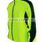 Reflective Windbreaker Men Biker Jacket With Polar Fleece