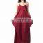 Lofbaz Women's Casual Bohemian Spring Summer Low V Neck Spaghetti Strap Maxi Dresses S-M-L-XL
