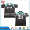 OEM service 100% polyester digital print rugby football polo t shirts /Authentic college international rugby jersey design