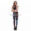 Female Body Shaper High Elasticity Yoga Pants High Waist Printed Leggings Tracksuit Running Fitness Pants