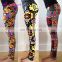 Amazon Hot Sale hexin brushed custom dropship free samples women printed leggings
