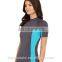custom print your own logo rash guard high quality blank surf suit